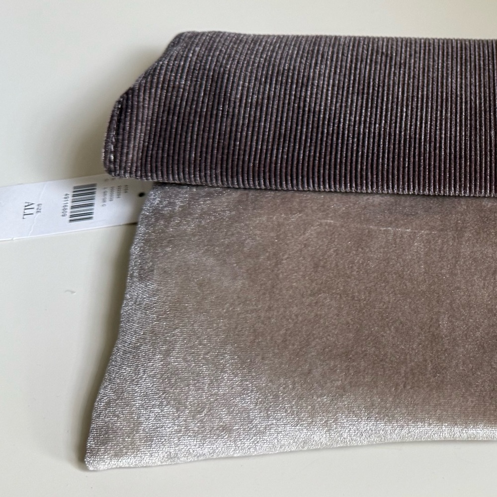 NWT | ANTHROPOLOGIE Augustina Foldover Velvet Large Clutch Travel Tech Pouch - Picture 9 of 11